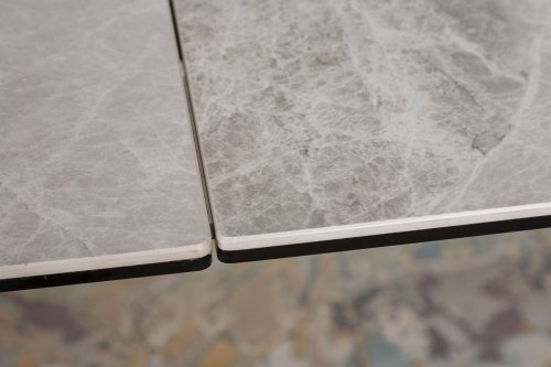 Стол обеденный Nicolas Fleetwood NEW Керамика Cветло-серый глянец MD000330