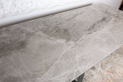 Стол обеденный Nicolas Fleetwood NEW Керамика Cветло-серый глянец MD000330