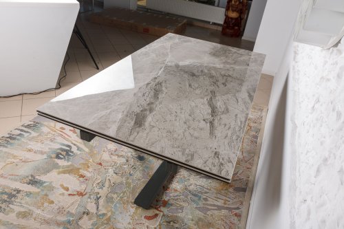 Стол обеденный Nicolas Fleetwood NEW Керамика Cветло-серый глянец MD000330