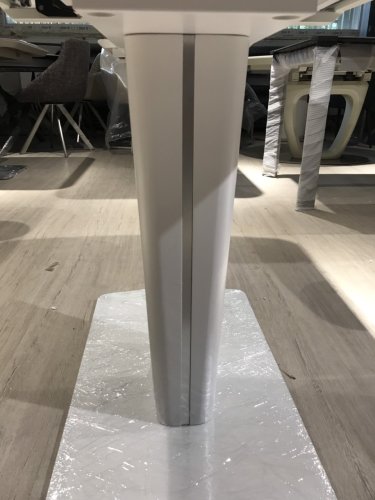 Стіл обідній Nicolas Maryland Кераміка Білий MD000476