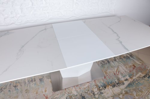Стол обеденный Nicolas Michigan Керамика Белый MD000362