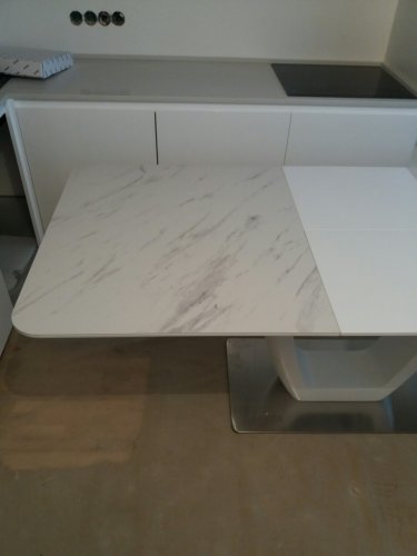 Стол обеденный Nicolas Toronto Керамика Белый MD000508