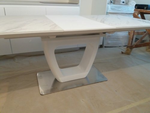 Стол обеденный Nicolas Toronto Керамика Белый MD000508