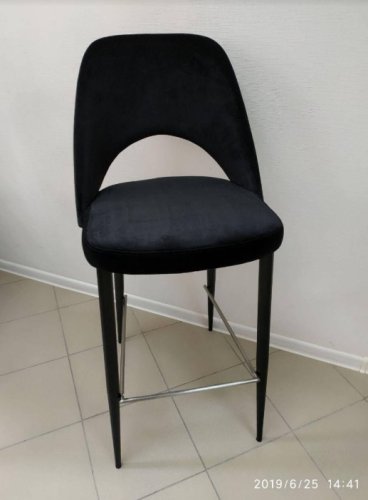 Стілець барний Nicolas Innsbruck Чорний MD000461