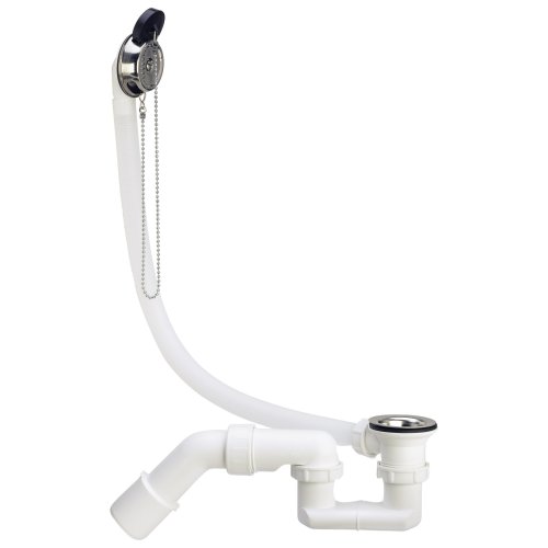 Ванна акриловая Volle FIESTA 1700*700*435мм с ножками и сифоном