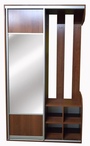 Прихожая-купе МИКС-мебель Бриз Орех экко