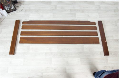 Кровать двуспальная МИКС-мебель Ольга 160x200 Орех