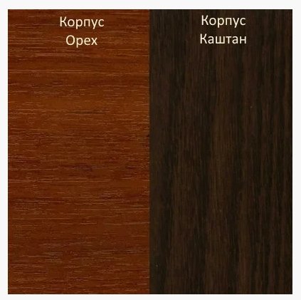 Ліжко двоспальне МІКС-меблі Шарм 160x200 Горіх