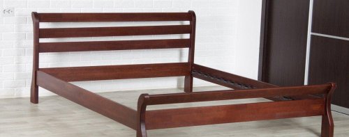 Кровать двуспальная МИКС-мебель Шарм 160x200 Каштан