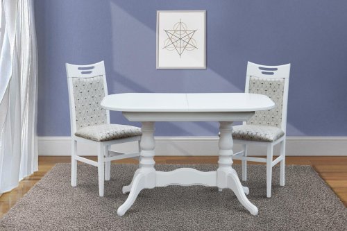 Стол обеденный МИКС-мебель Шервуд Белый