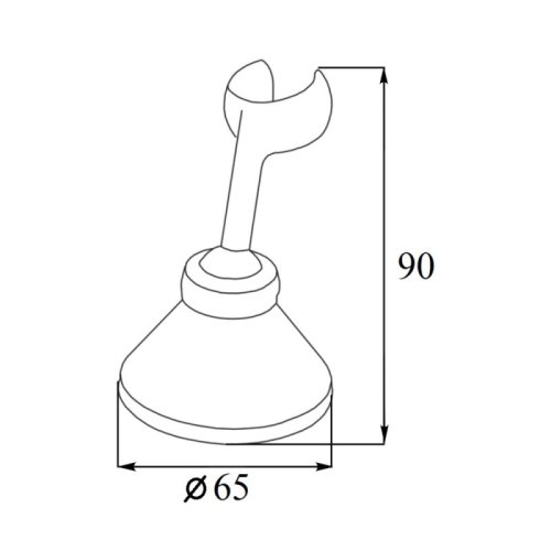 Кронштейн для ручного душа Q-tap Liberty ANT 111 (QTLIBANT111)