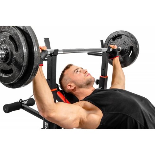 Лавка тренувальна Hop-Sport HS-1075 з партою Скотта