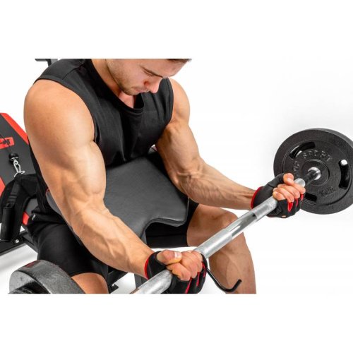 Лавка тренувальна Hop-Sport HS-1075 з партою Скотта