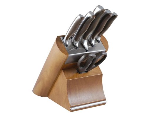 Стол обеденный Nicolas Toronto Керамика Коричневый Графит MD000346 + Подарок Набор ножей Vinzer Massive 89124 (7 предметов)