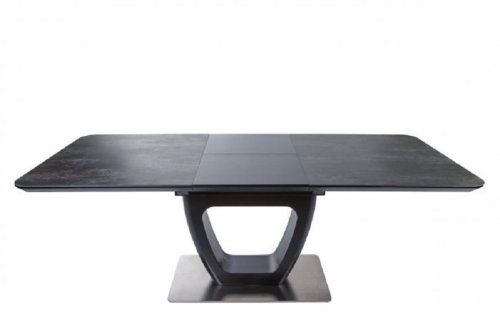 Стол обеденный Nicolas Toronto Керамика Коричневый Графит MD000346 + Подарок Рожковая кофеварка эспрессо Electrolux EEA111