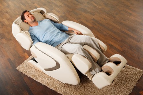 Массажное кресло Casada Hilton2 (бежевое)