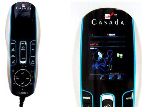 Массажное кресло Casada Hilton2 (бежевое)