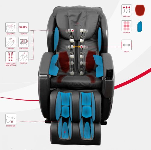 Массажное кресло Casada Hilton III Platinum