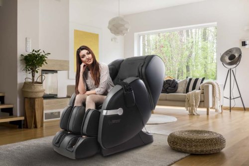 Массажное кресло Casada AlphaSonic II (черное)