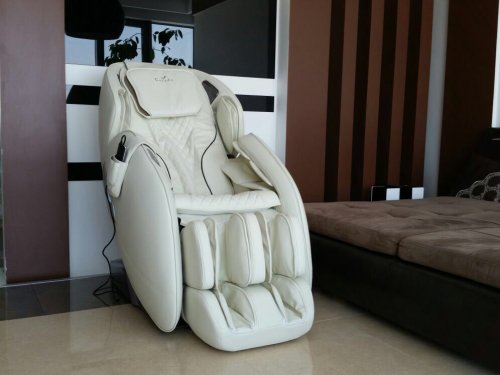 Массажное кресло Casada AlphaSonic II (Премиально белое)