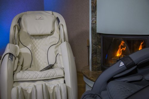 Массажное кресло Casada AlphaSonic II (Премиально белое)