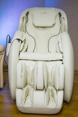 Массажное кресло Casada AlphaSonic II (Премиально белое)