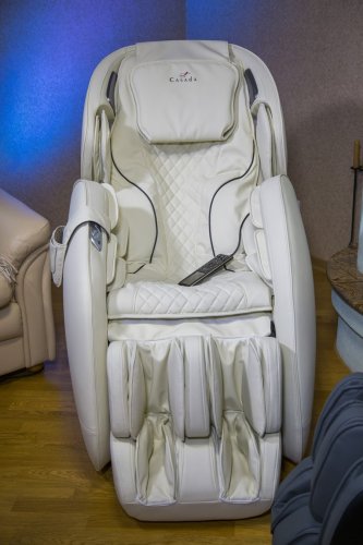 Массажное кресло Casada AlphaSonic II (Премиально белое)