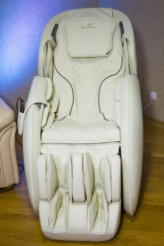 Массажное кресло Casada AlphaSonic II (Премиально белое)