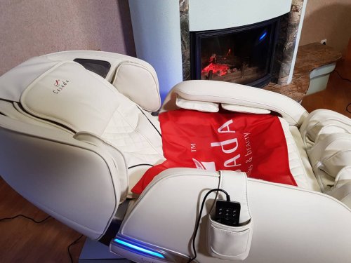 Массажное кресло Casada AlphaSonic II (Премиально белое)