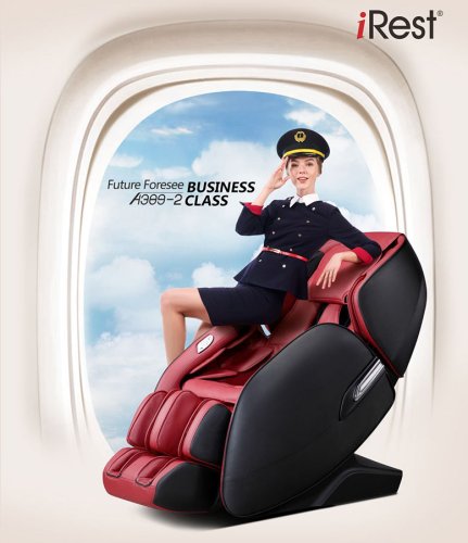 Массажное кресло Casada AlphaSonic II (gray-red) Limited Edition2018