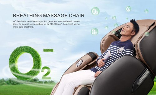 Массажное кресло Casada AlphaSonic II (gray-red) Limited Edition2018