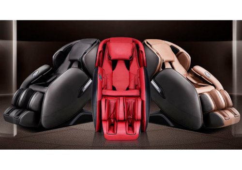 Массажное кресло Casada AlphaSonic II (gray-red) Limited Edition2018