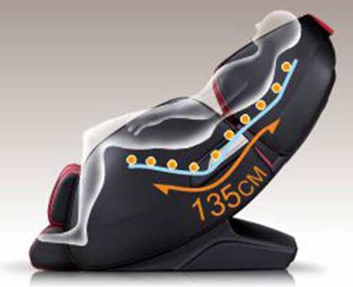 Массажное кресло Casada AlphaSonic II (gray-red) Limited Edition2018