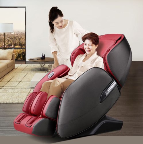 Массажное кресло Casada AlphaSonic II (gray-red) Limited Edition2018
