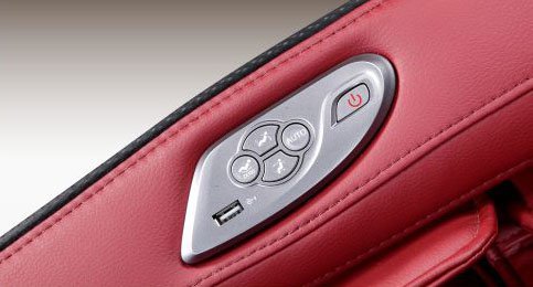 Массажное кресло Casada AlphaSonic II (gray-red) Limited Edition2018