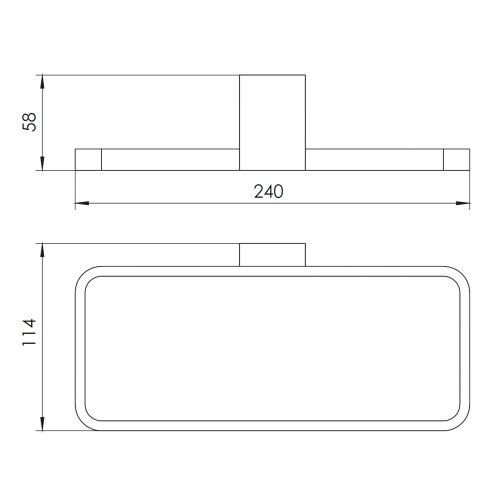 Полотенцедержатель Imprese Bitov 130300