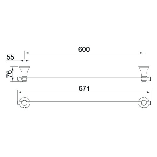 Полотенцедержатель Imprese Podzima Ledove ZMK01170127