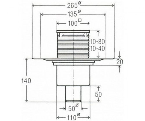 Трап Viega Advantix 583224