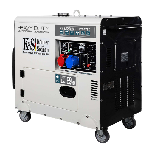 Дизельный генератор Konner&Sohnen KS 9202HDES-1/3 ATSR