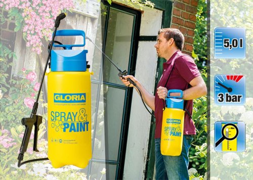 Опрыскиватель Gloria Spray&Paint 5л