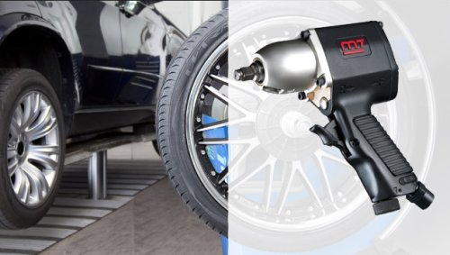 Пневмогайковерт Mighty Seven NC-0615M0 + Набор головок