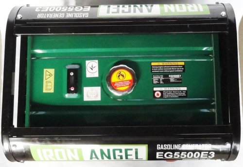 Бензиновый генератор Iron Angel EG 5500 E3 ATS (3 фазы)