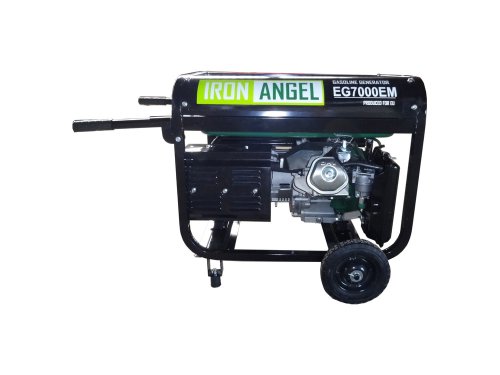 Бензиновый генератор Iron Angel EG 7000 EM ATS