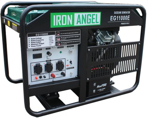 Бензиновый генератор Iron Angel EG 11000 E ATS