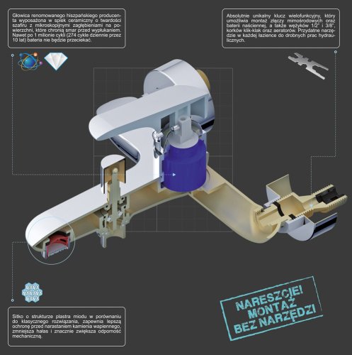 Смеситель для ванной FALA Burgos 75747