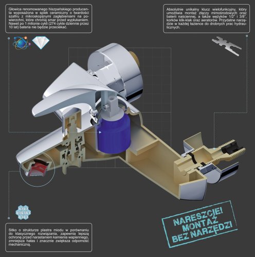 Смеситель для ванной FALA Tarragona 75742