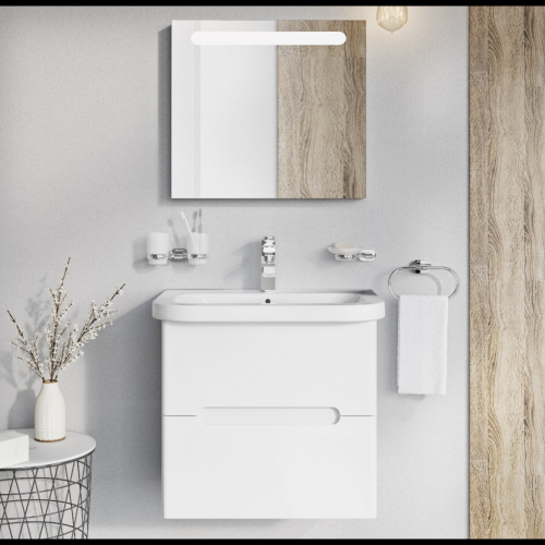 Тумба под умывальник Ravak SD-550 Chrome II Белый (X000001289)