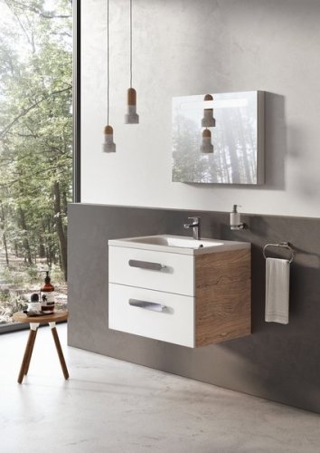 Тумба під умивальник Ravak SD-800 Chrome II Капучино / Білий (X000000923)