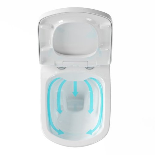 Подвесной унитаз Ravak Classic RimOff (X01671)