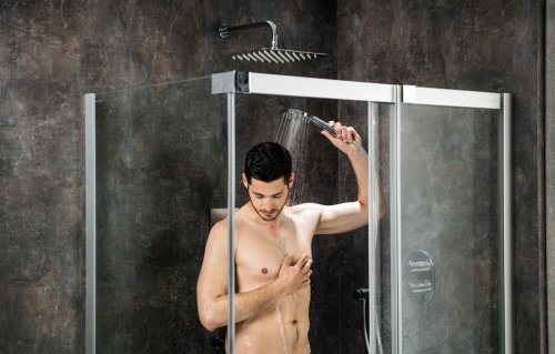 Душевая кабина Ravak Matrix MSDPS-110/80 L полированный алюминий+Transparent (0WLD4C00Z1)